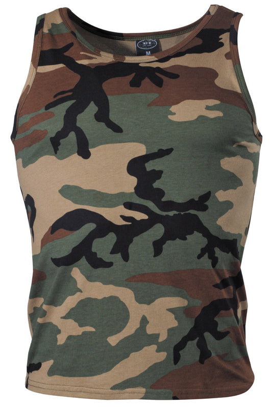 US Tarn Tank-Top, woodland,170 g/m²