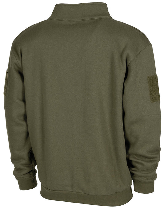 Sweatjacke, "Tactical",oliv