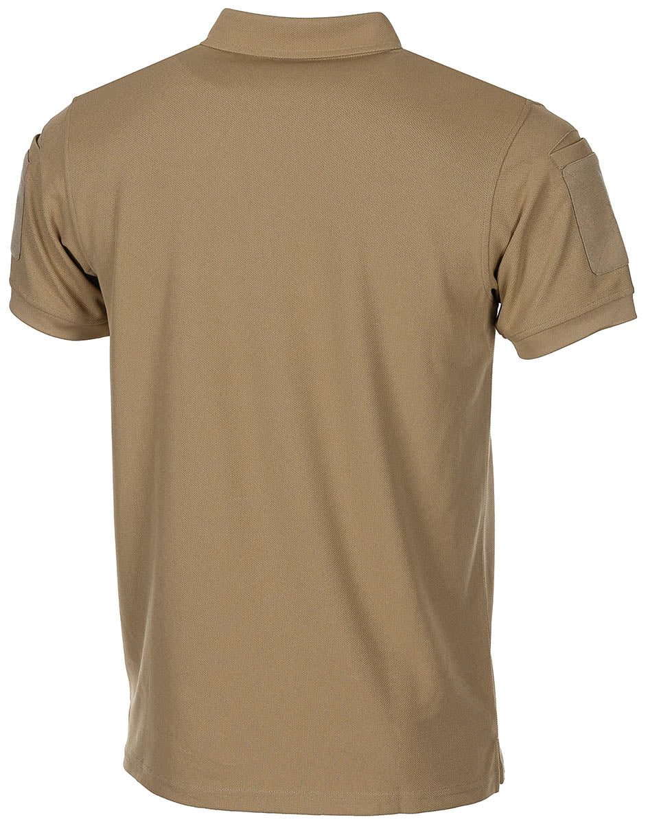Poloshirt, "Tactical",Coolmax, coyote tan