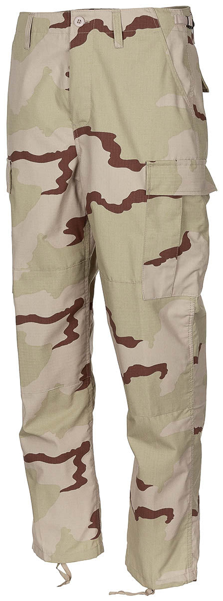 US Kampfhose, BDU, Rip Stop,3 Farben desert