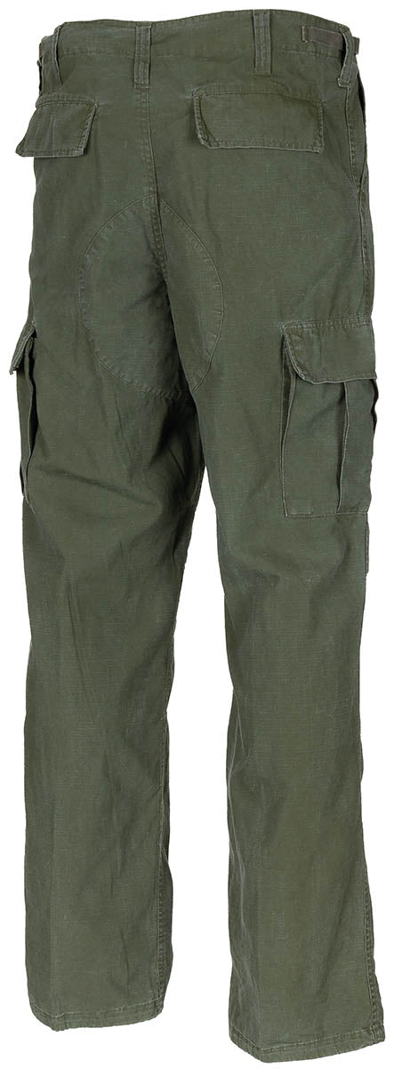 US Kampfhose, BDU, Rip Stop,oliv-stonewashed