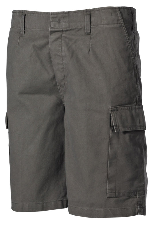 BW Moleskin Bermuda, oliv-stonewashed
