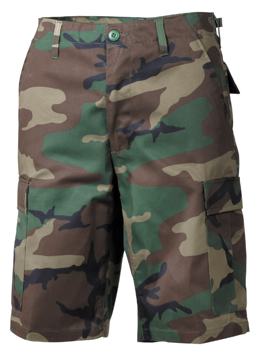 US Bermuda, BDU, woodland,mit Seitentaschen