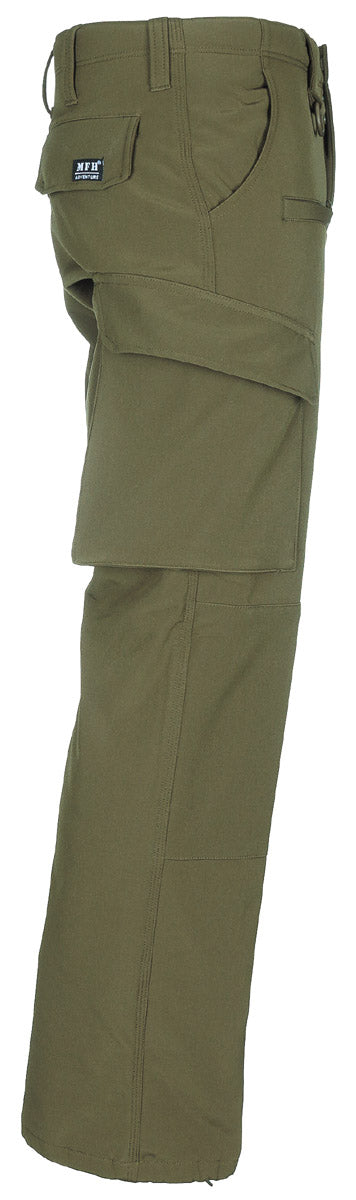 Softshell Hose, "Allround",oliv