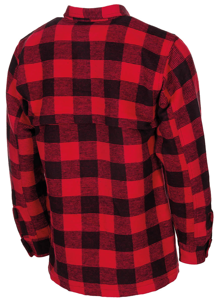 Holzfällerhemd,rot-schwarz, kariert