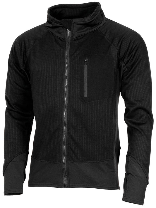 US Unterziehjacke, "Tactical",schwarz