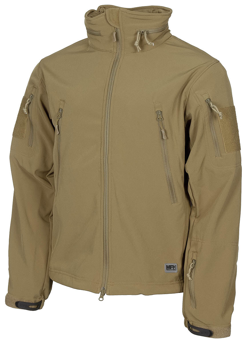 Softshell Jacke, "Scorpion",coyote tan