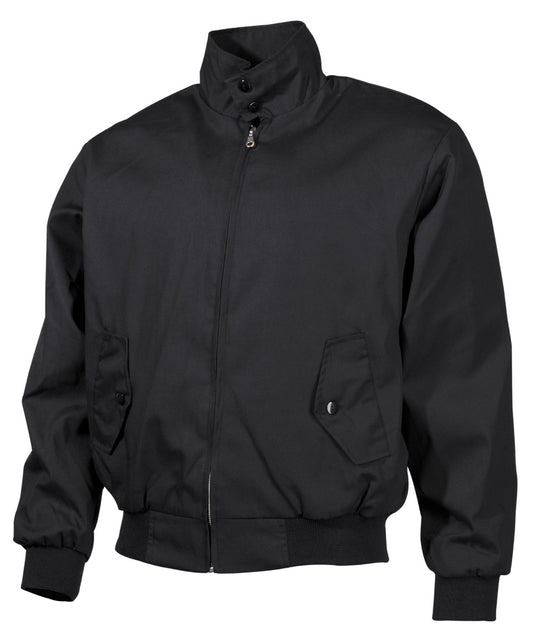 Jacke, "English Style",schwarz