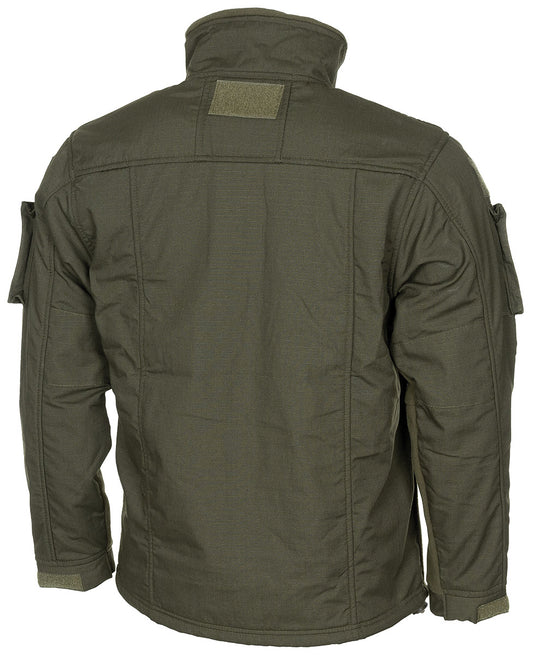 Fleece-Jacke, "Combat",oliv