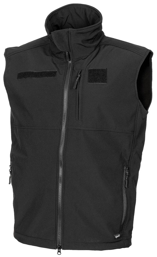 Softshell Weste, "Allround",schwarz