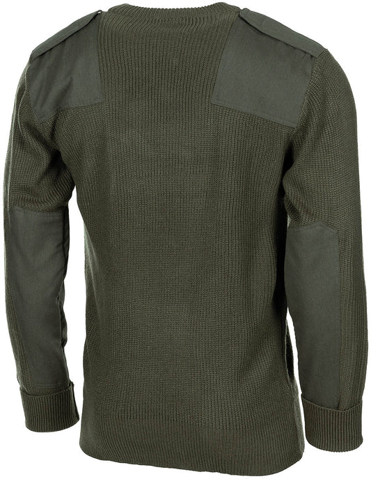 BW Pullover, mit Brusttasche,oliv