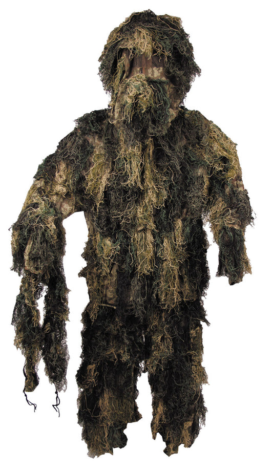 Tarnanzug, "Ghillie",4-teilig, woodland