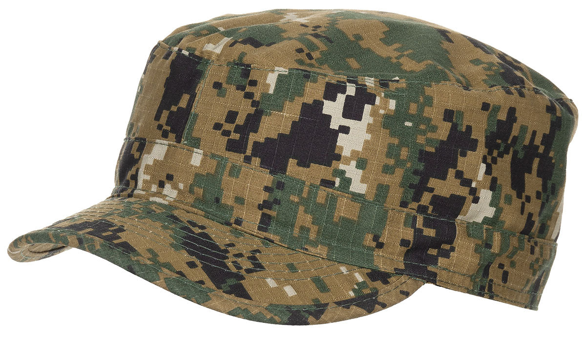 US BDU Feldmütze, Rip Stop,digital woodland