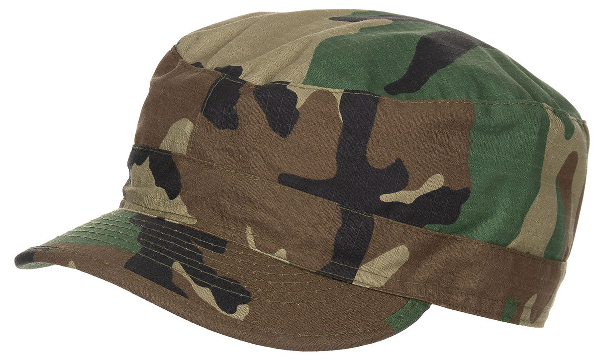 US BDU Feldmütze, Rip Stop,woodland