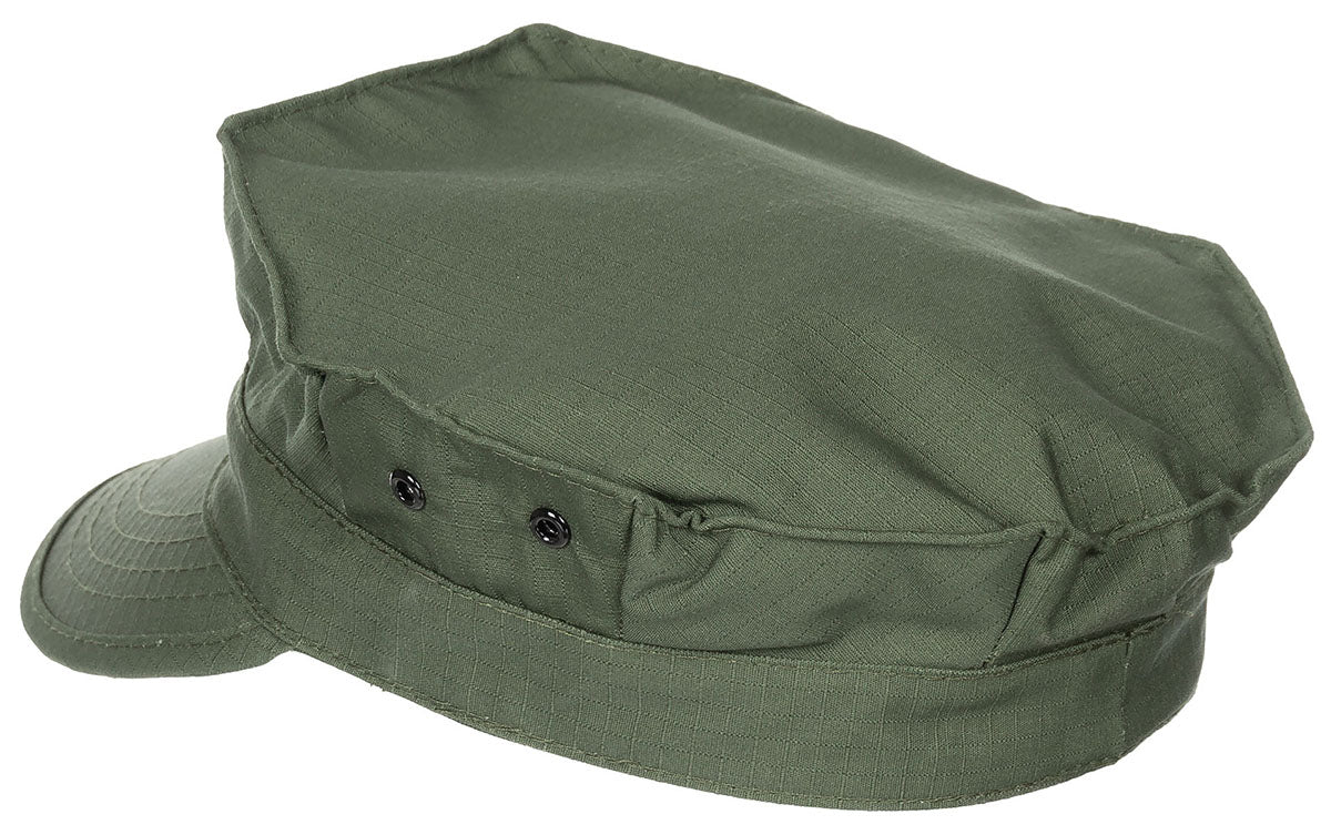 US Cap, "USMC", Rip Stop,oliv, Marine-Corps-Druck