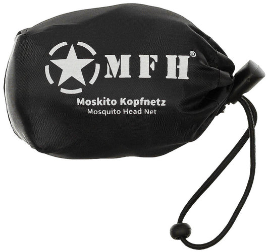 Moskito Kopfnetz,oliv, Gummizug