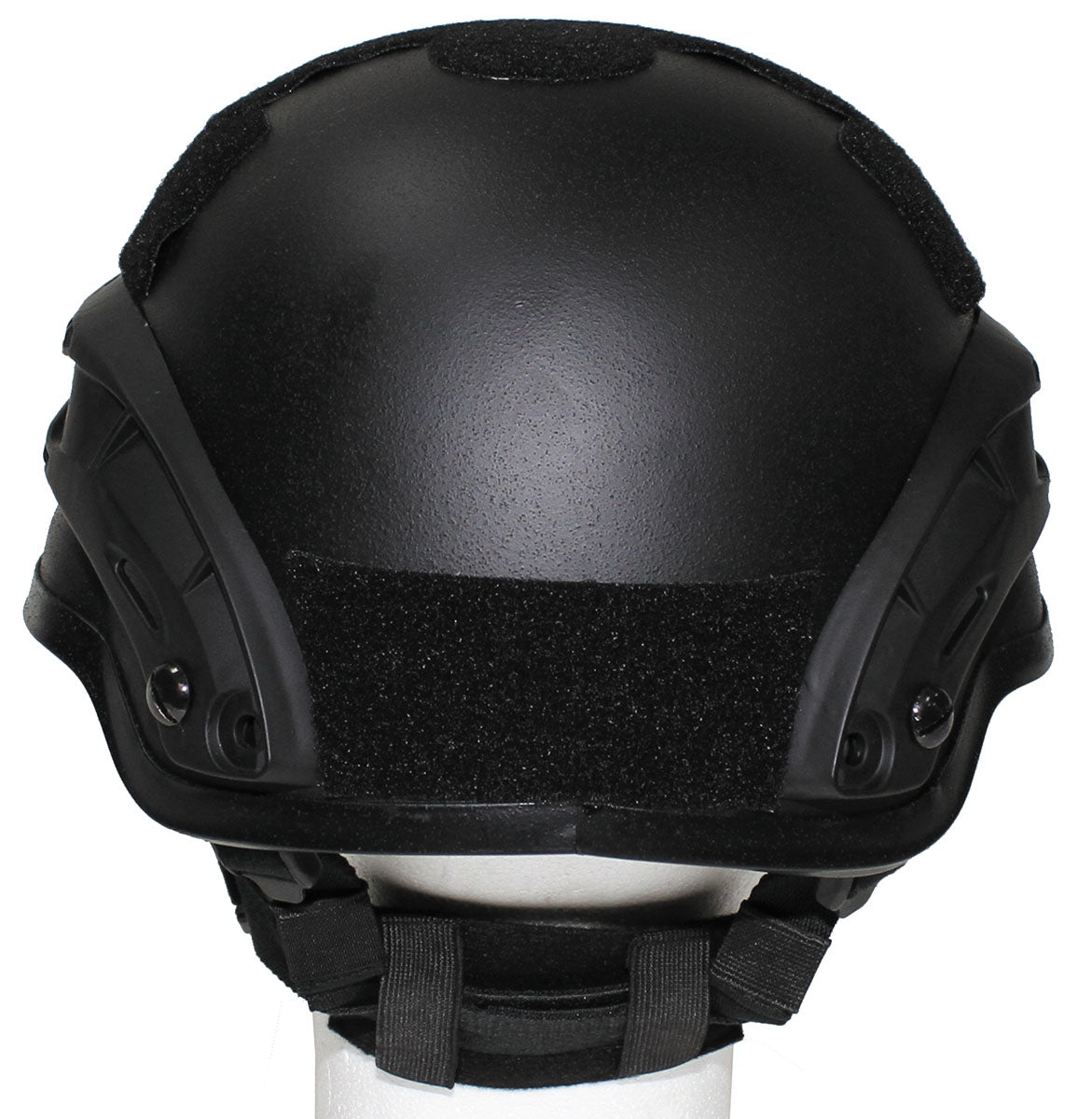 US Helm, "MICH 2002", Rails,schwarz, ABS-Kunststoff