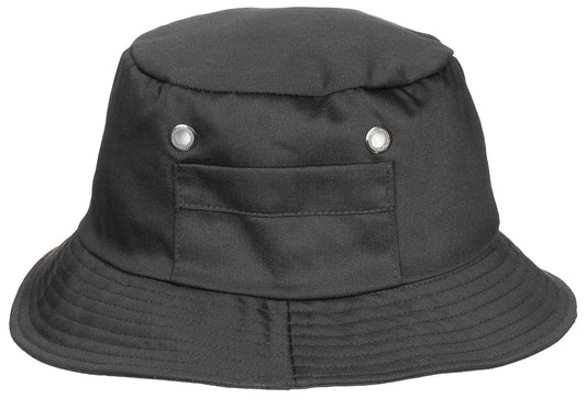 Schlapphut (Fischermütze),kleine Seitentasche, schwarz