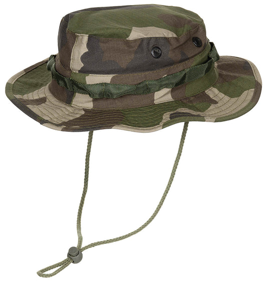 US GI Buschhut, mit Kinnband,GI Boonie, Rip Stop, CCE tarn