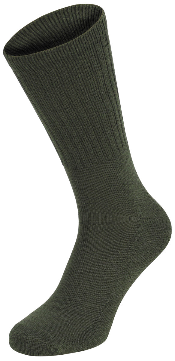 Army Socken, oliv, halblang,3er Pack