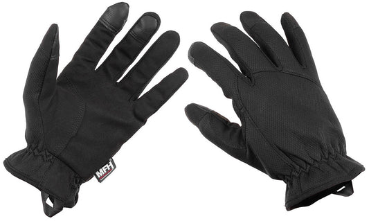 Fingerhandschuhe, schwarz,Lightweight