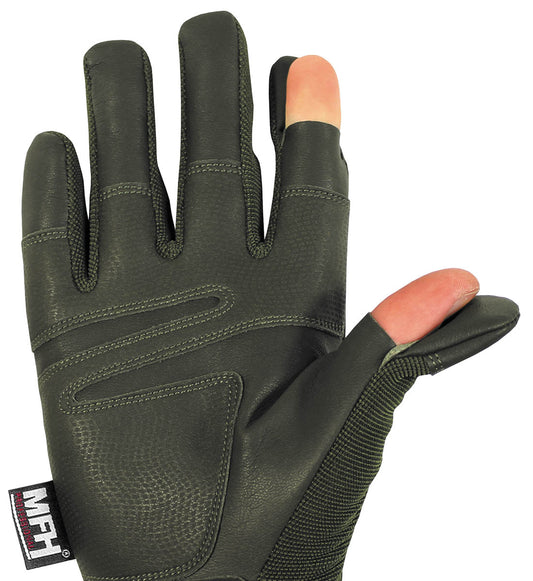 Tactical Handschuhe, "Mission"oliv