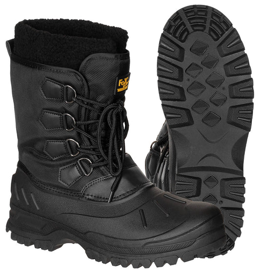 Kälteschutzstiefel, geschnürt,schwarz