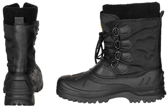 Kälteschutzstiefel, geschnürt,schwarz