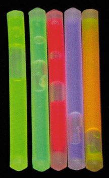 Leuchtstab, Mini, (Fischer-Knicklicht), 10 Stk./Pack