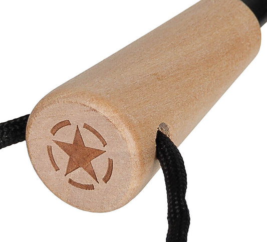 Feuerstarter, Zündstein,Essential, Holzgriff
