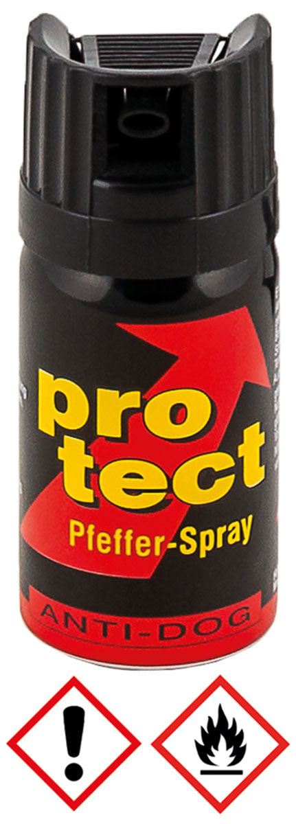 Pfeffer-Spray, Sprühflasche,40 ml (VERKAUF NUR IN EU)