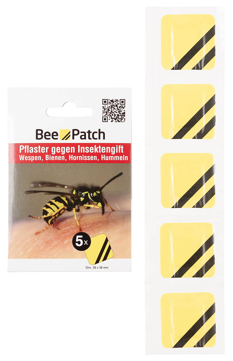 Insektenpflaster, "Bee Patch",5er Pack