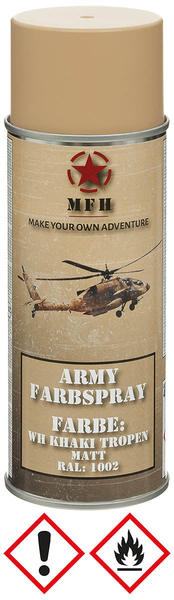 Army Farbspray,WH KHAKI TROPEN, matt, 400 ml