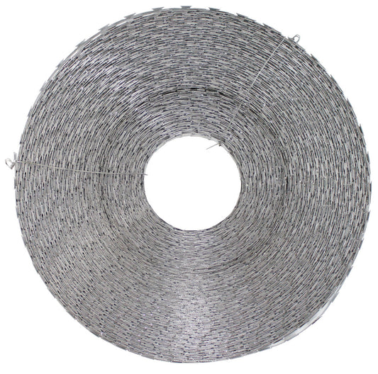 Band-Stacheldraht, Metallverzinkt, 120 m, Durchm. 30 cm