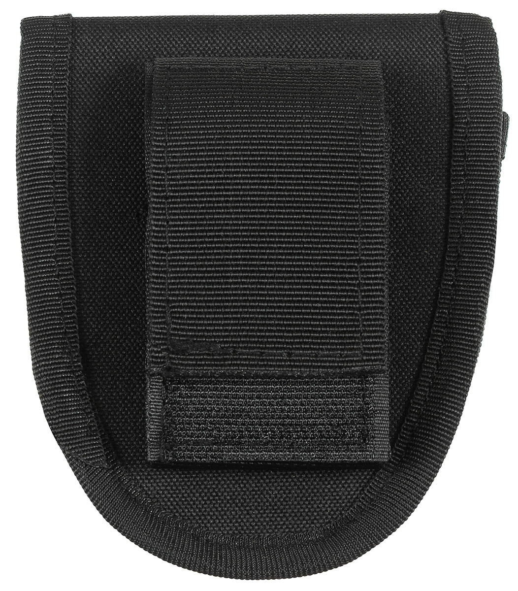 Handschellenetui, Nylon,mit Klett, schwarz