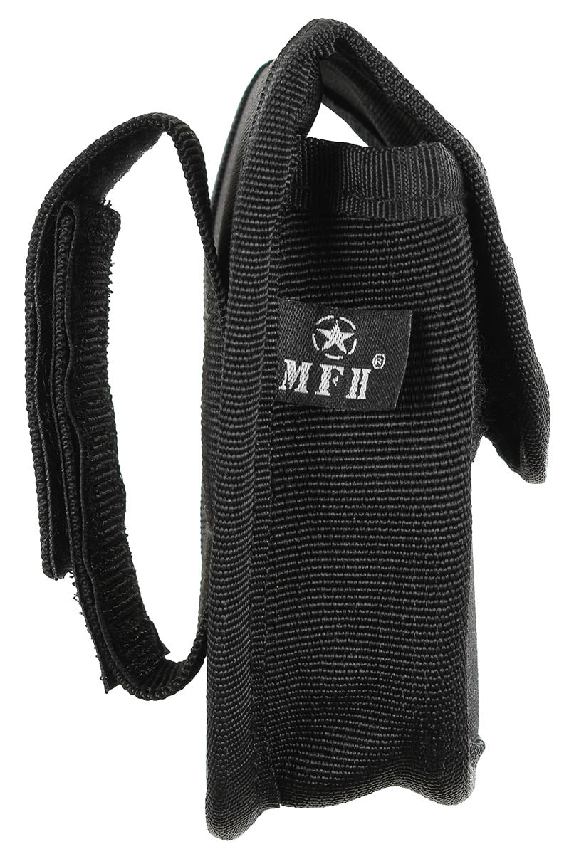 Handschellenetui, Nylon,mit Klett, schwarz