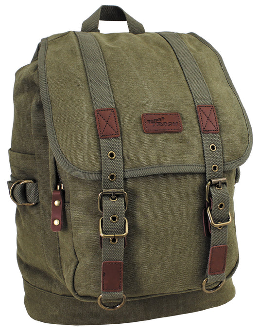 Rucksack, Canvas, "PT",oliv