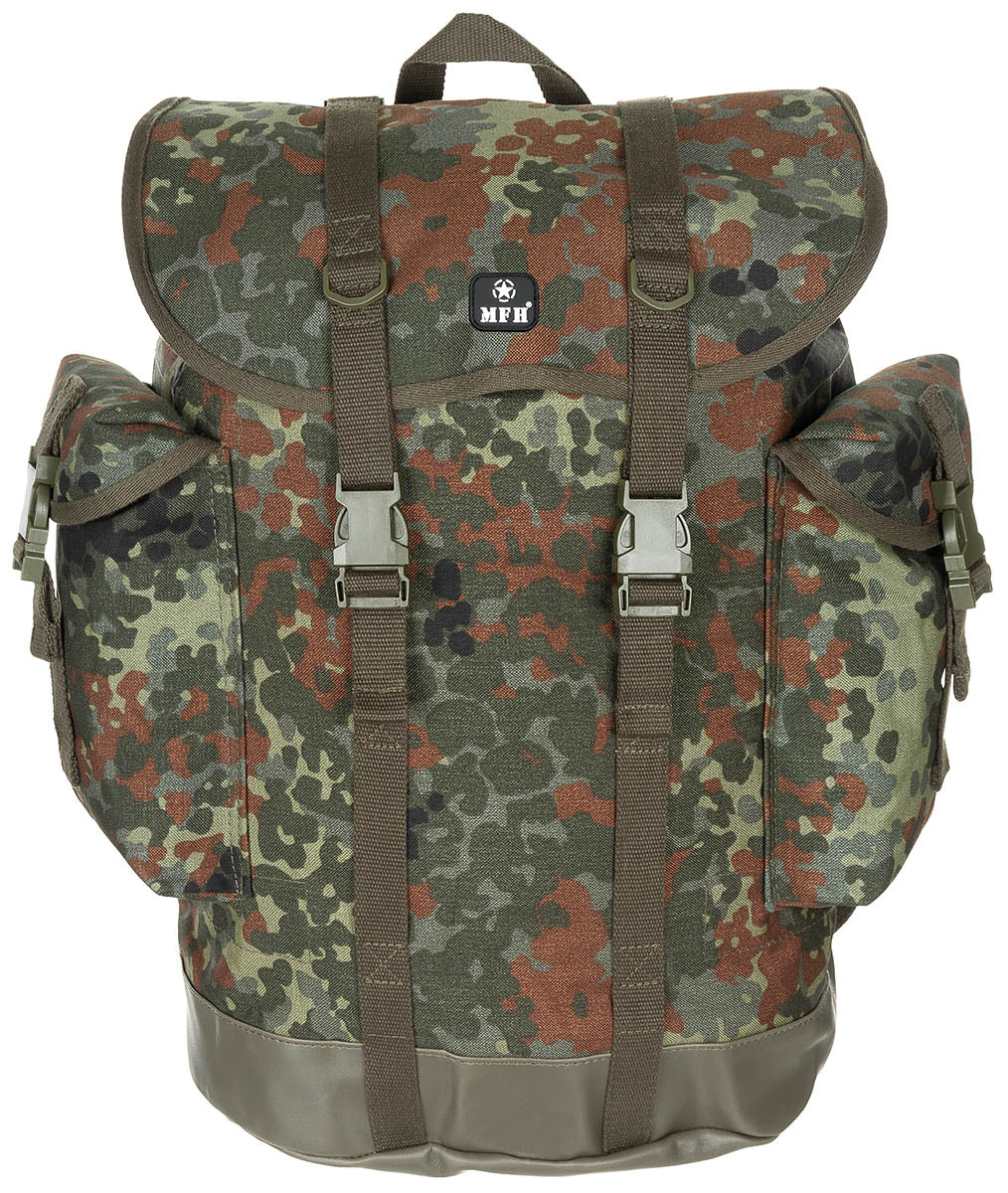 BW Gebirgsrucksack, flecktarn,Neufertig. aus orig. Material