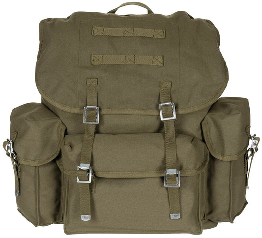 BW Rucksack, oliv,Canvas