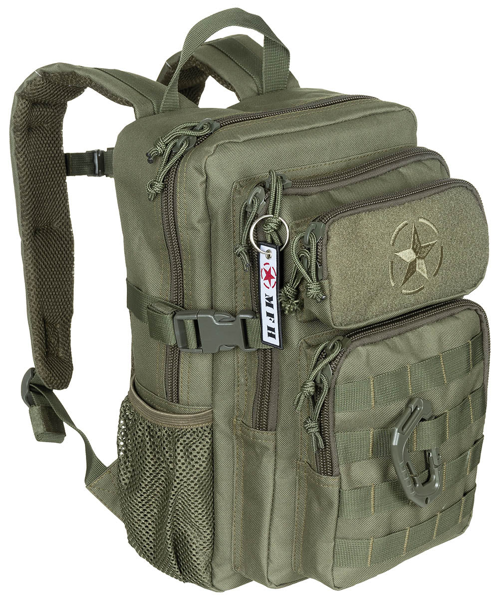 US Rucksack, Assault,Youngster, oliv