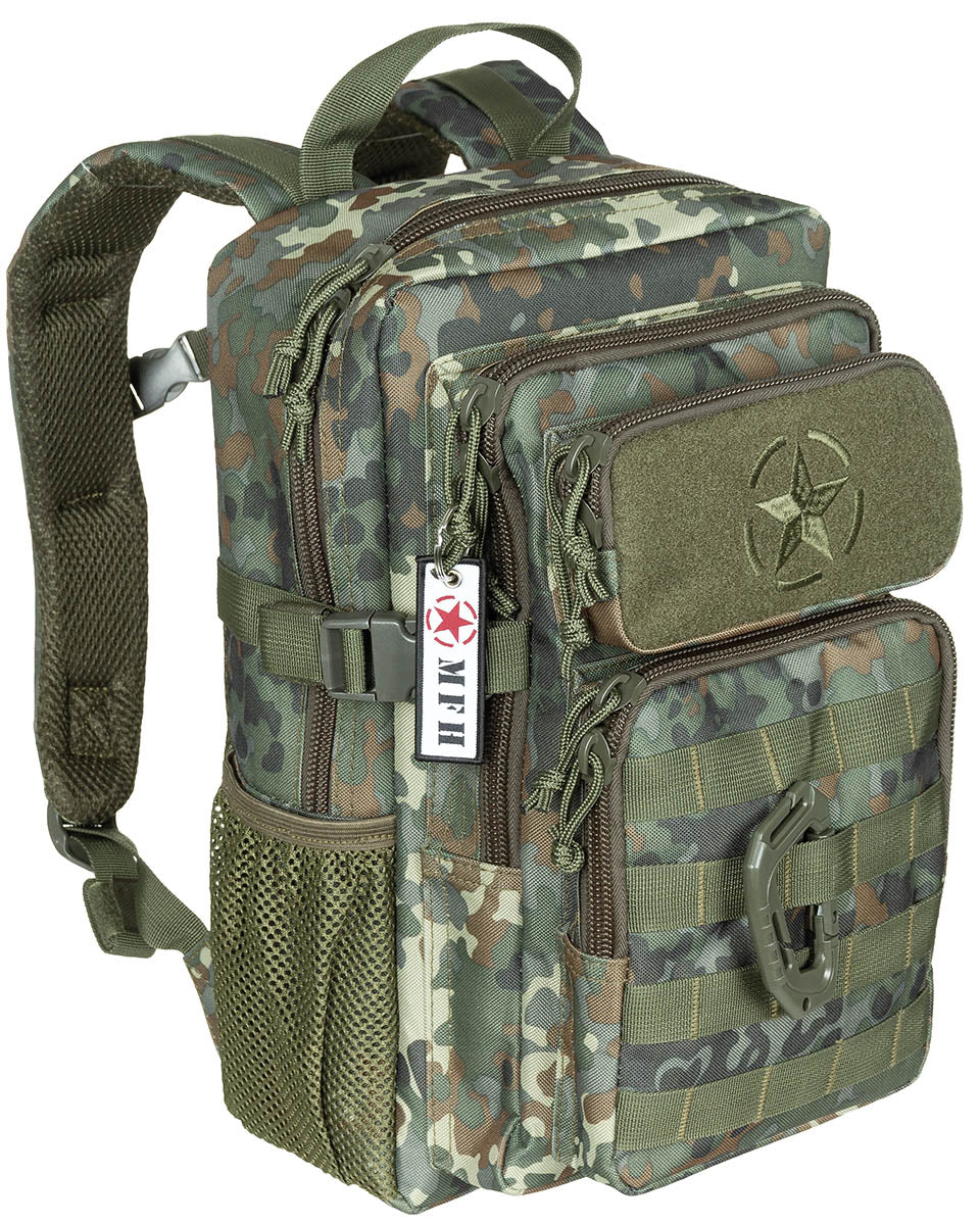 US Rucksack, Assault,Youngster, flecktarn