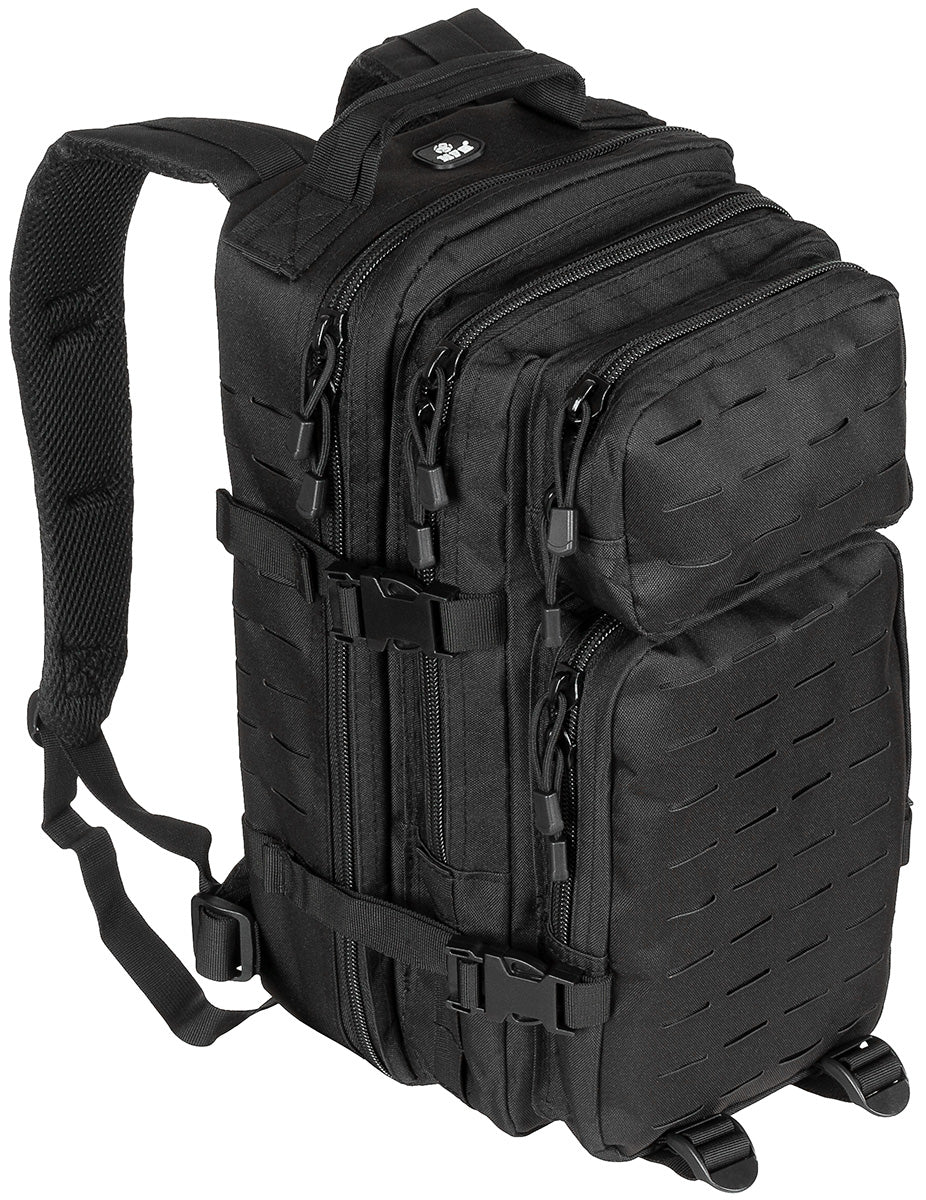 US Rucksack, Assault I,Laser, schwarz
