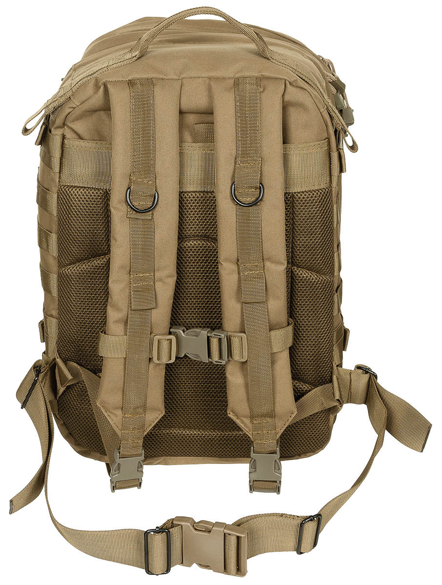 US Rucksack, Assault II,coyote tan