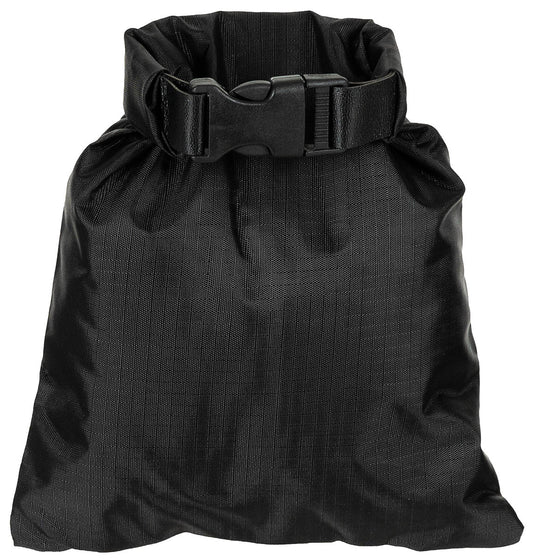 Packsack, "Drybag", schwarz, 1 l