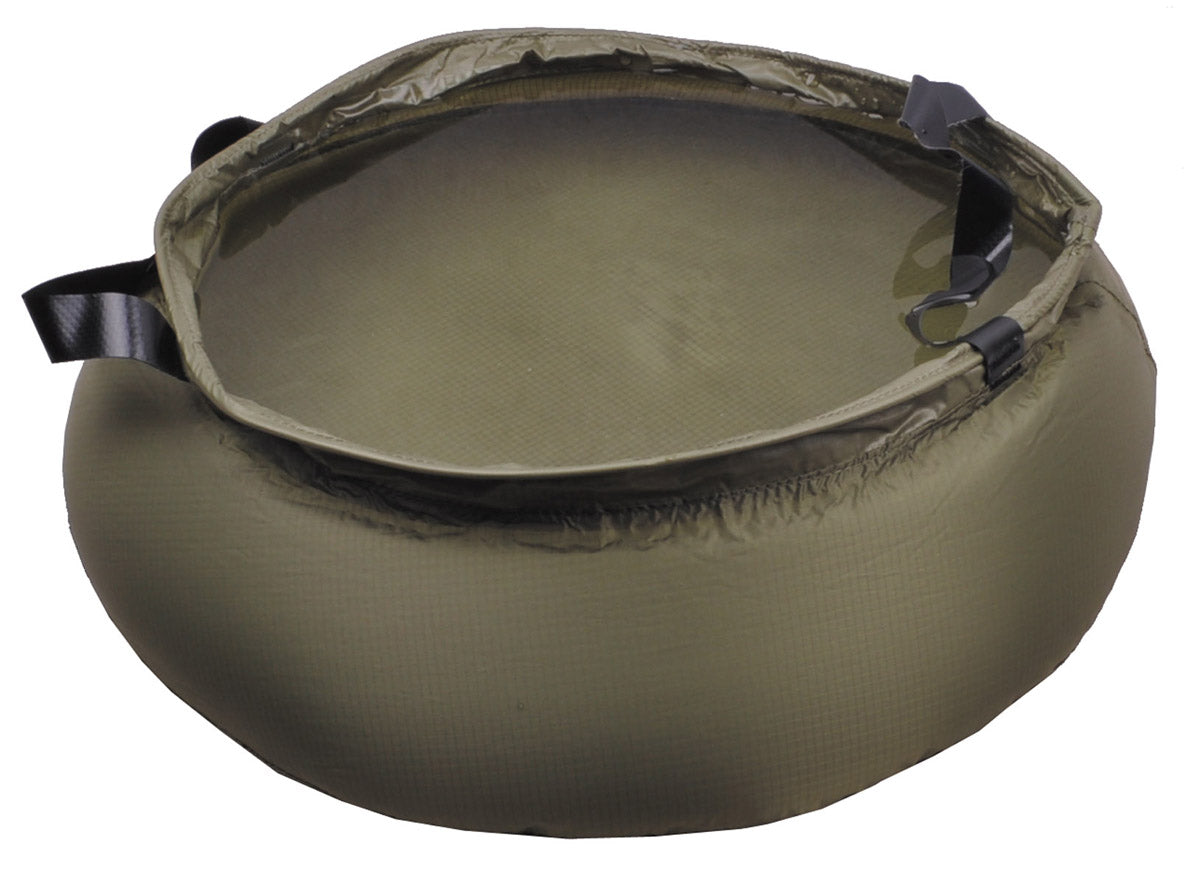 Faltschüssel, oliv, 10 l,mit Beutel