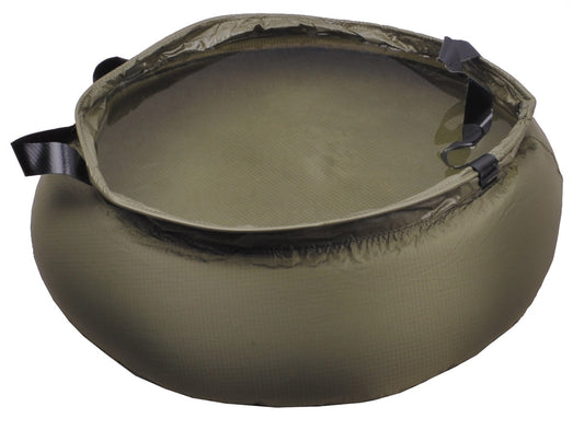 Faltschüssel, oliv, 10 l,mit Beutel