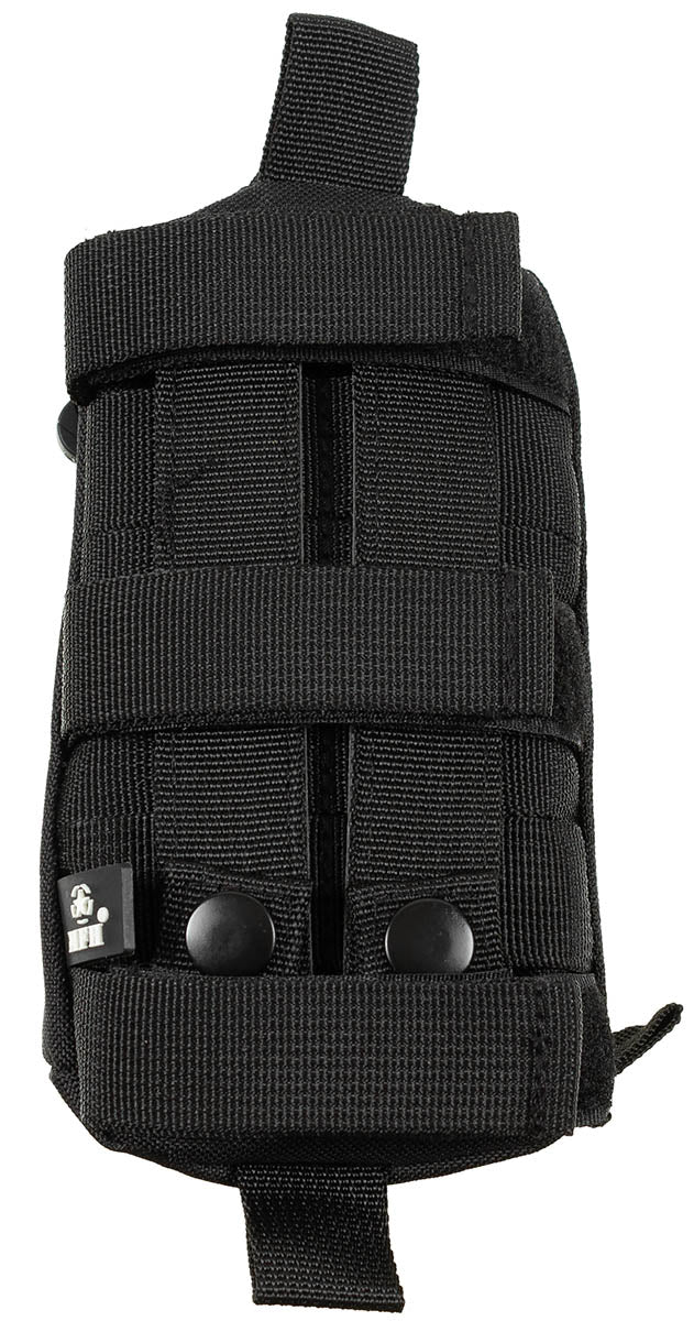 Tasche, für Schultergurt, MOLLE, schwarz