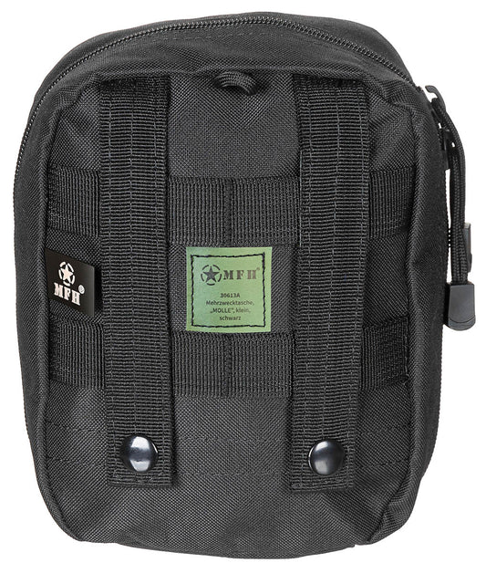 Mehrzwecktasche, "MOLLE",klein, schwarz