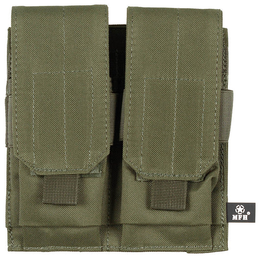 Magazintasche, 2-fach,"MOLLE",oliv