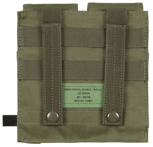 Magazintasche, 2-fach,"MOLLE",oliv